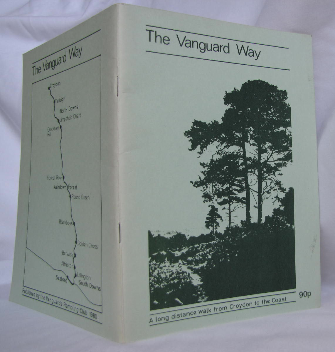 First edition of the Vanguard Way guide book