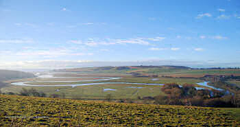 Meanders on River Cuckmere